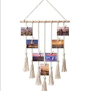 Handmade Boho Style Photo Display/Wall Decor